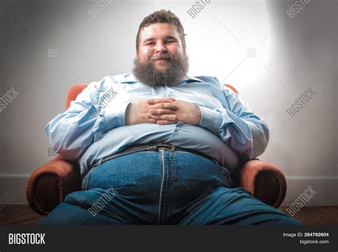 picture of a fat man